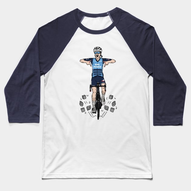 E. Deignan Champion (Paris Roubaix 2021) Baseball T-Shirt by p3p3ncil